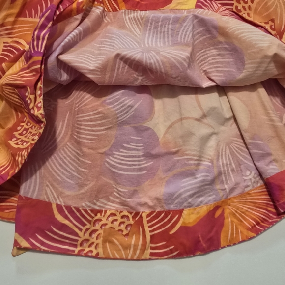 FARM Rio Summer Garden Mini Dress Cotton A-line Sweetheart Short sleeves Size - Picture 7 of 14